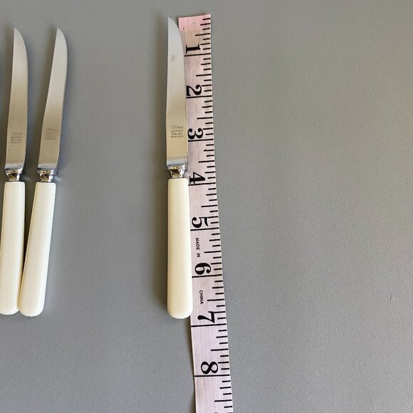 Vintage Cutlass Sheffield England Steak Knife 6 Pc Set - Picture 7 of 8